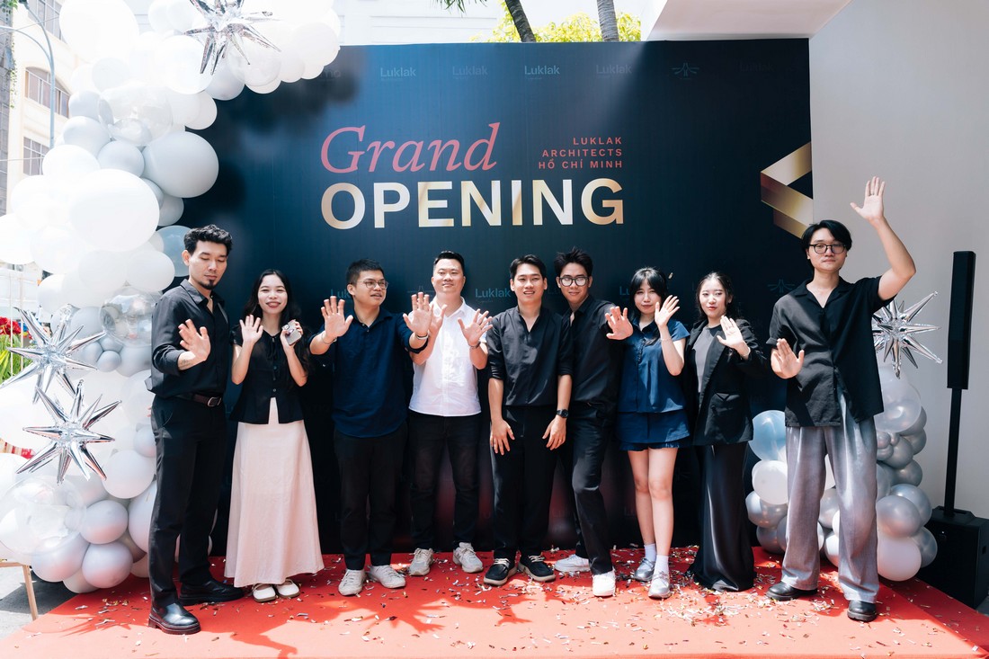 Hoàng Quân Event Solutions tổ chức lễ khai trương Luklak Architects Sài Gòn trọn gói, chuyên nghiệp