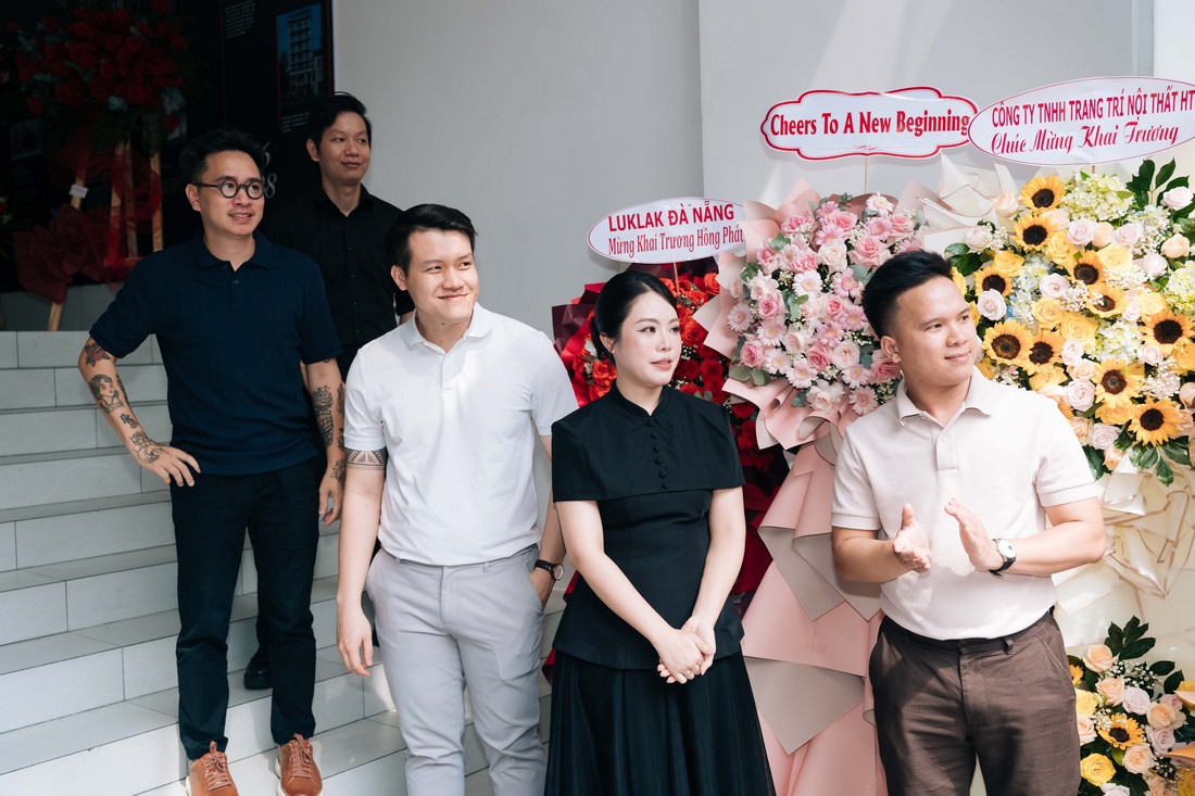 Không khí lễ khai trương diễn ra vui tươi, trang trọng và để lại nhiều hình ảnh đẹp cho khách mời