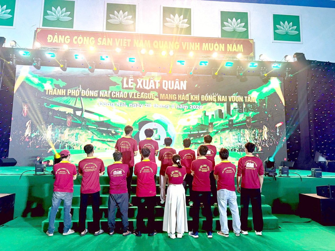 Đội ngũ nhân sự sau sự kiện