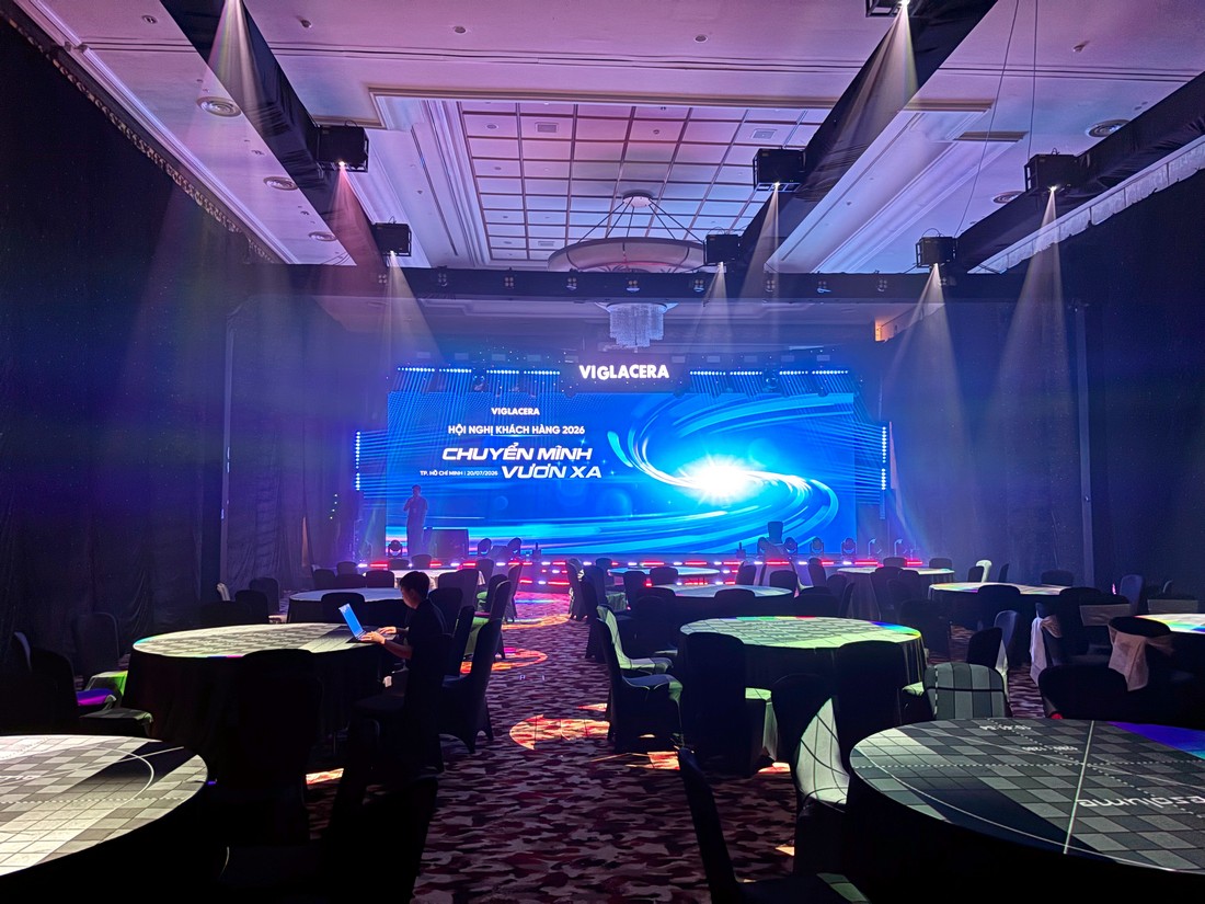 Toàn cảnh Gala Dinner VIGSA 2026 do Hoàng Quân Event Solutions tổ chức