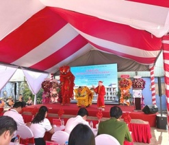 HOÀNG QUÂN EVENT SOLUTIONS SETUP VÀ VẬN HÀNH LỄ KHỞI CÔNG TRƯỜNG MẦM NON 7