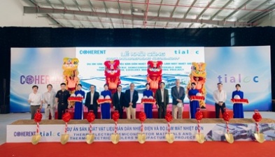 LỄ KHỞI CÔNG DỰ ÁN SẢN XUẤT VẬT LIỆU BÁN DẪN NHIỆT ĐIỆN VÀ BỘ LÀM MÁT NHIỆT ĐIỆN