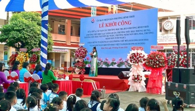 HOÀNG QUÂN EVENT SOLUTIONS SETUP THIẾT BỊ LỄ KHỞI CÔNG TẠI BÌNH THỚI, TPHCM
